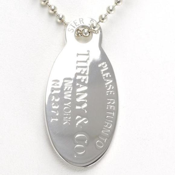 Tiffany & Co. Jewelry - TIFFANY return toe silver necklace about 25.0g 82cm jewelry